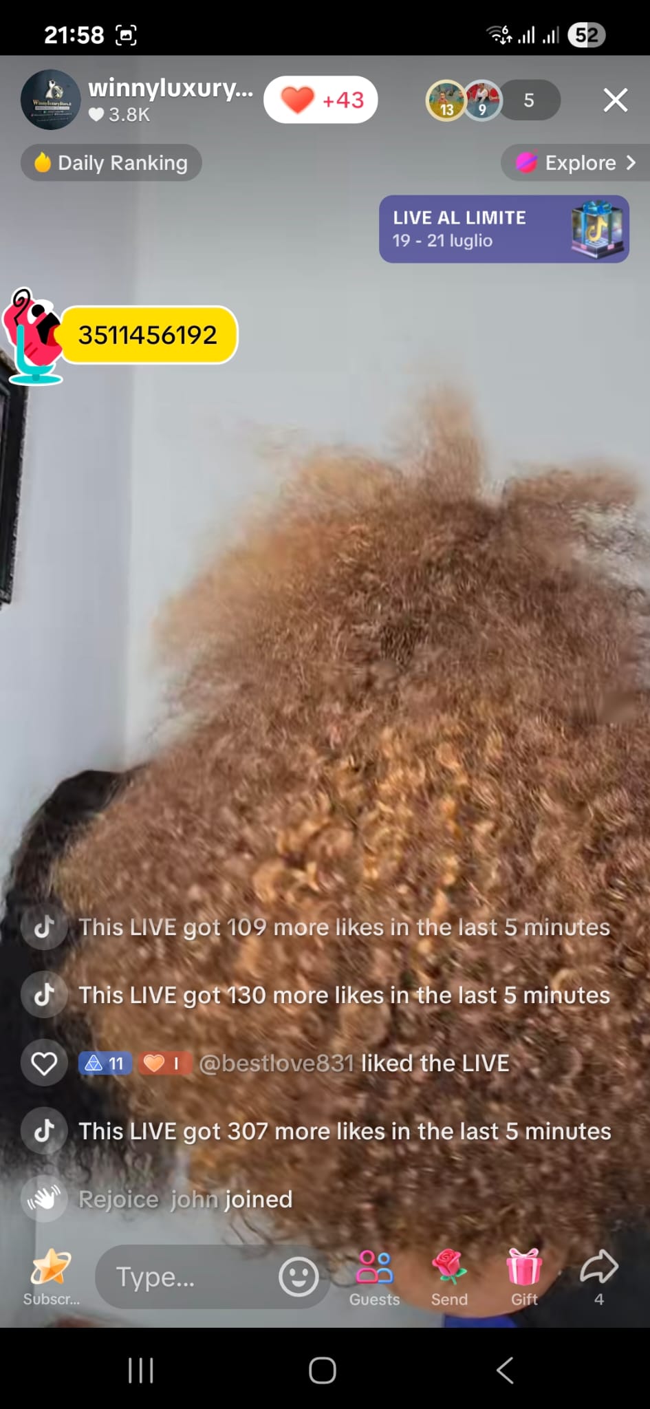 5x5  14INCHES pixel curl